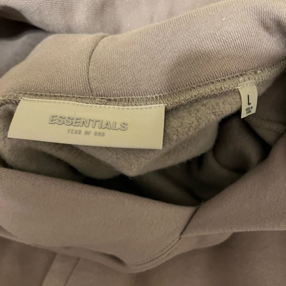 Essentials Brown Pullover Hoodie - image 2